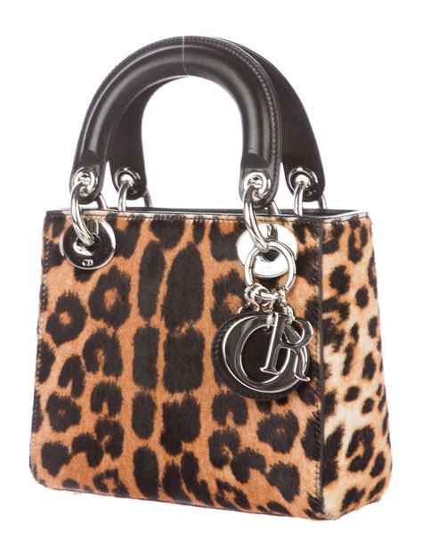 dior tasche leopard|dior leather handbags.